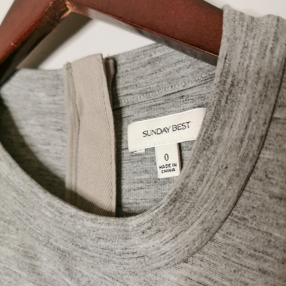 Aritzia - Sunday Best grey Tshirt Dress (Miller) - Picture 8 of 9
